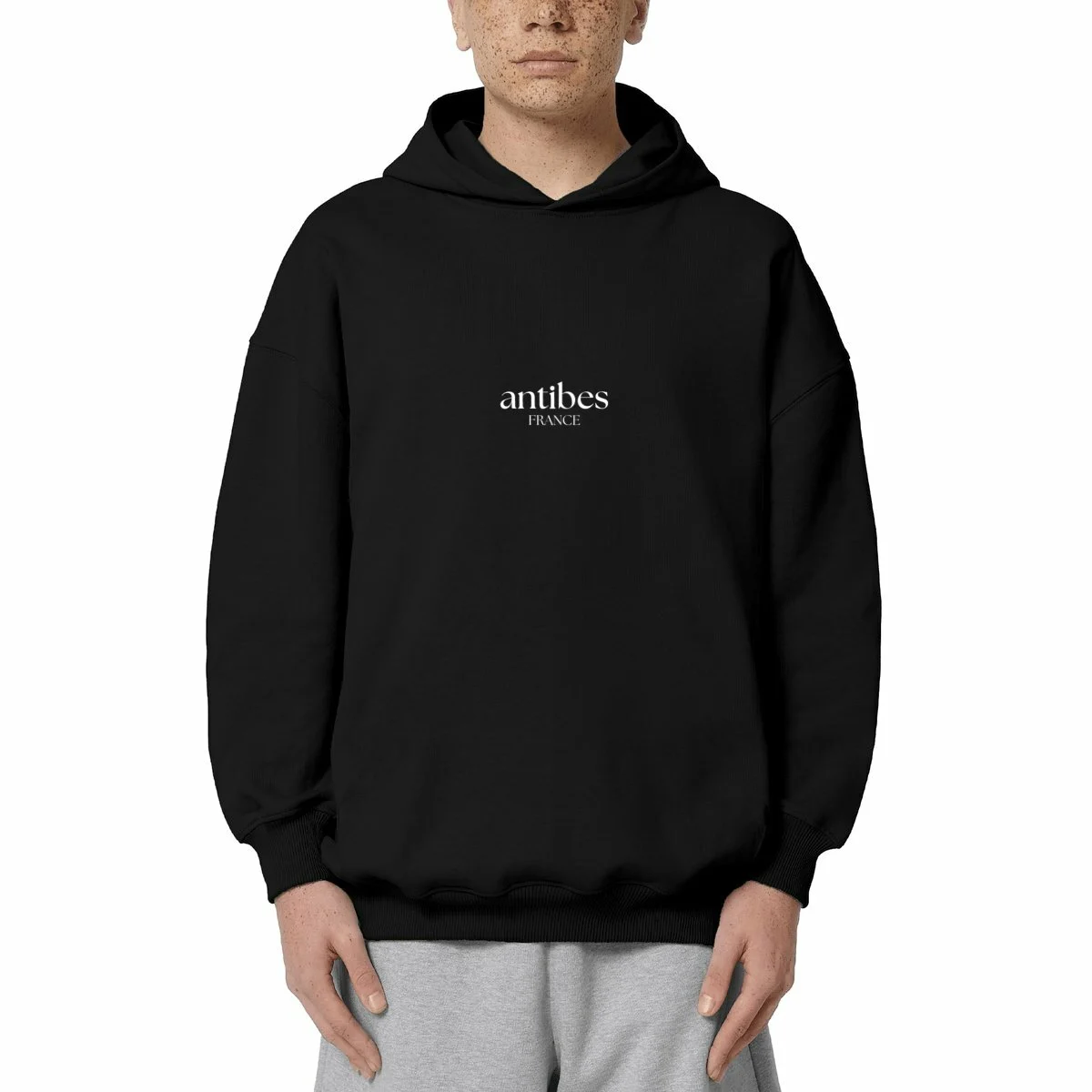 Antibes France Oversized Beach Hoodie