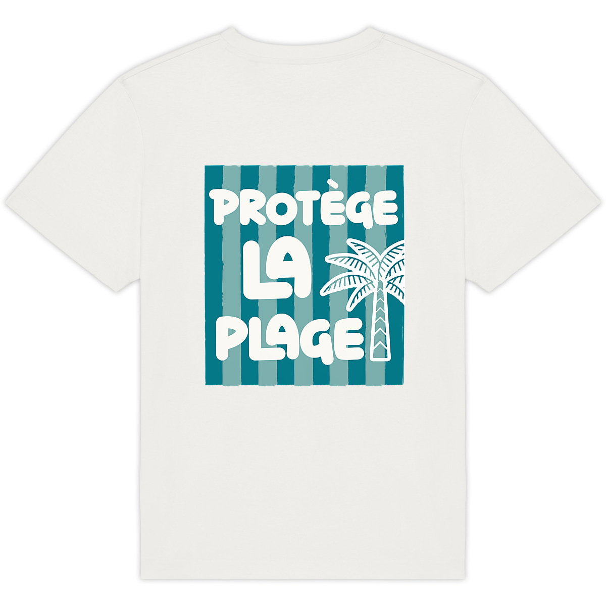Protège La Plage Oversized T-Shirt - back_0