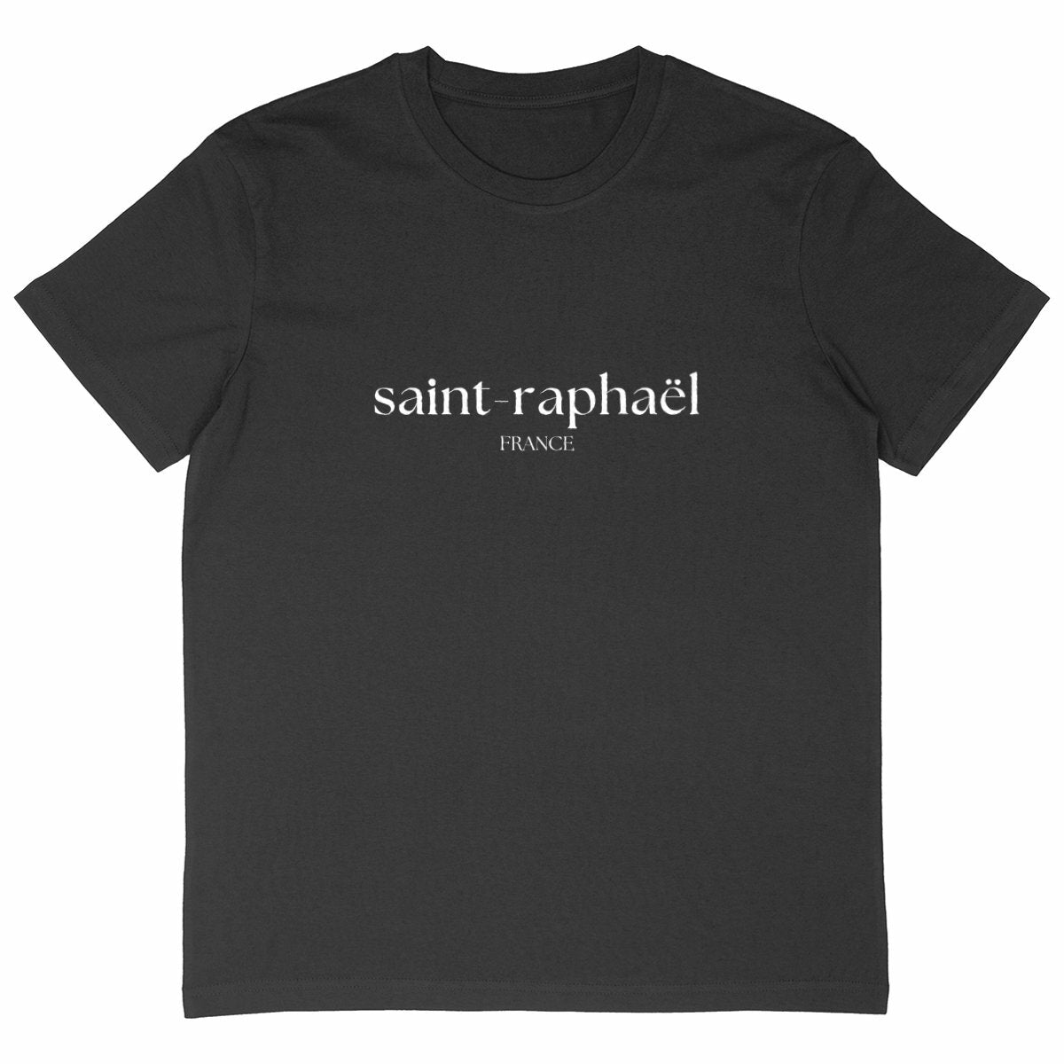 Saint-Raphaël Plage Oversized T-Shirt Noir